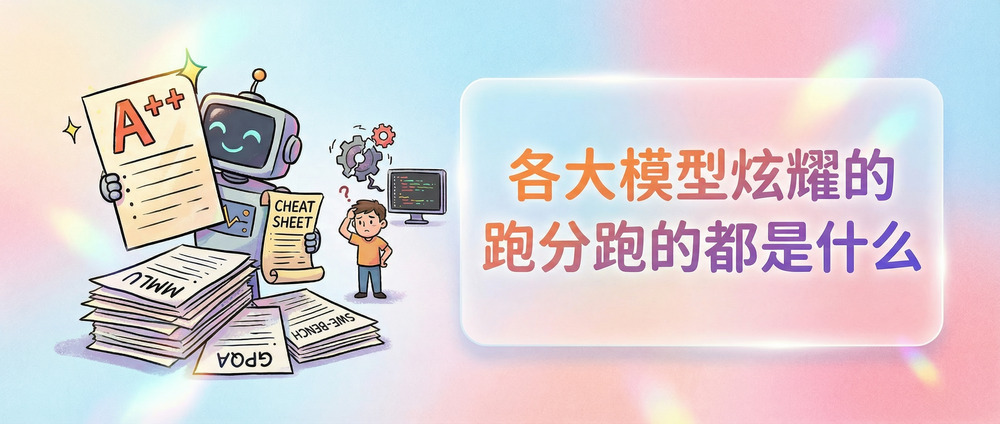 各大模型炫耀的跑分跑的都是什么