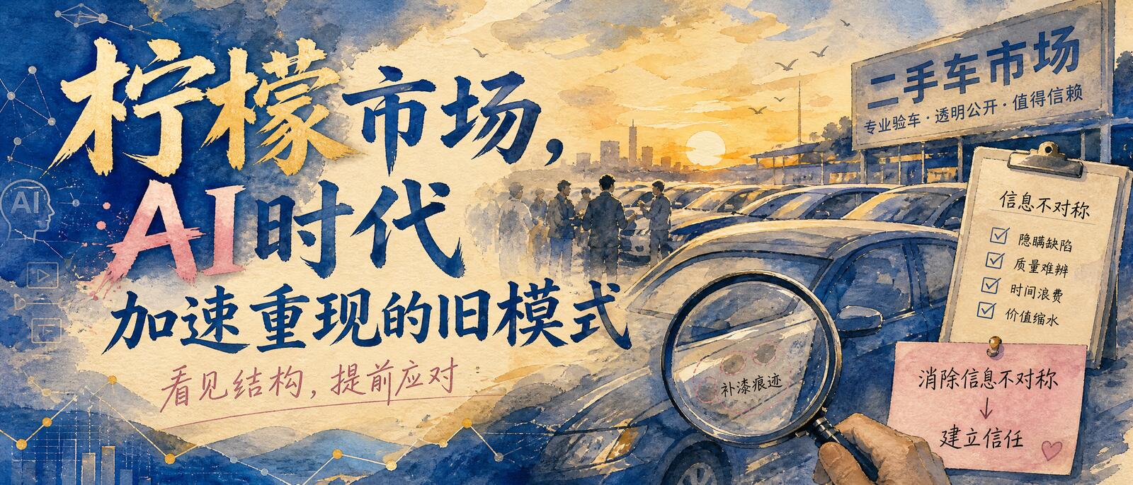 柠檬市场,AI时代加速重现的旧模式