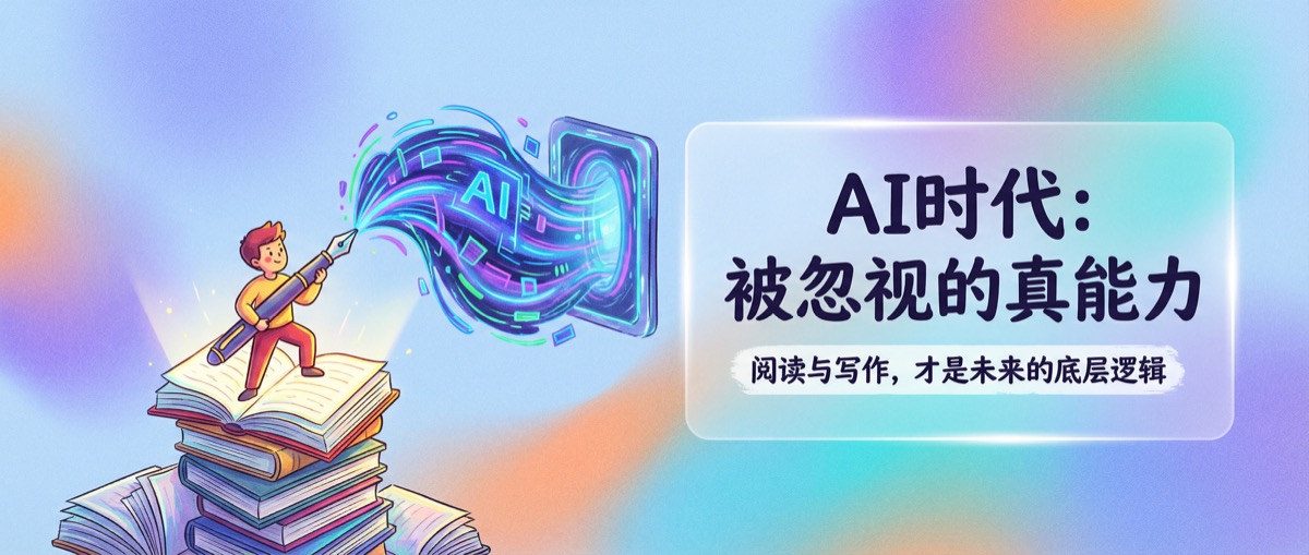 阅读与写作才是走进AI时代的底层逻辑